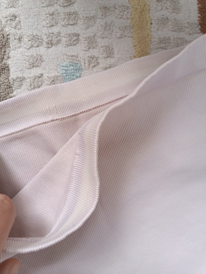 Siyah Düz Elastik Kumas korse - Görsel 3