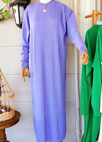 Suud Collection Soğuk merserize premium triko elbise