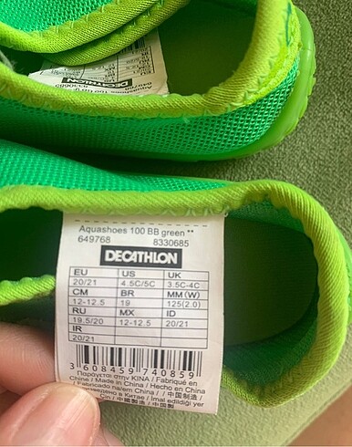 19 Beden Bebek deniz ayakkabısı