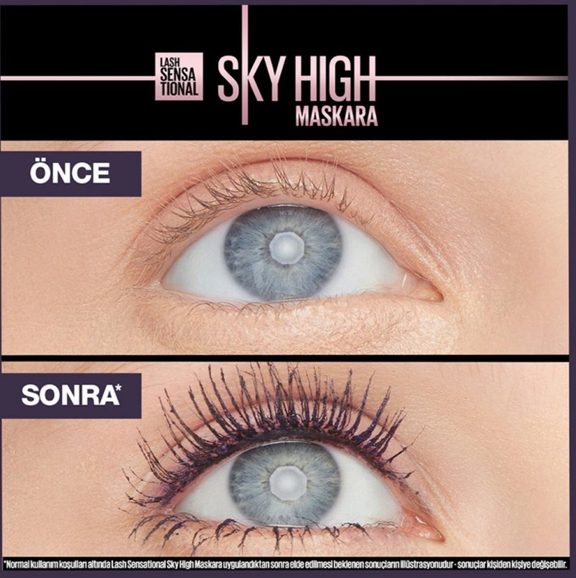 Mor Siyah Maskara - Uzunluk ve Hacim - Görsel 3