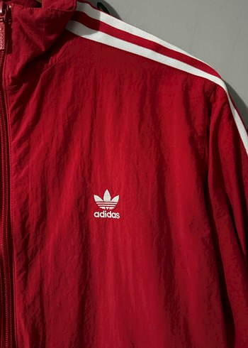 s Beden Kırmızı Adidas orijinal ceket
