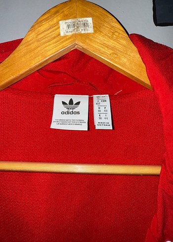 Adidas Kırmızı Adidas orijinal ceket