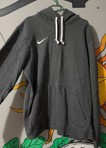 Gri erkek - kadın Kapüşonlu Sweatshirt Nike orijinal