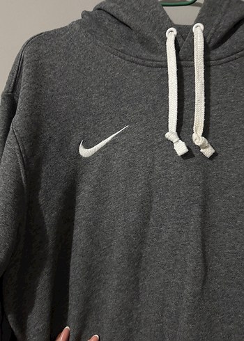s/m Beden Gri erkek - kadın Kapüşonlu Sweatshirt Nike orijinal