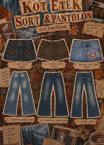 American Vintage Vintage Y2k Pantolonlar