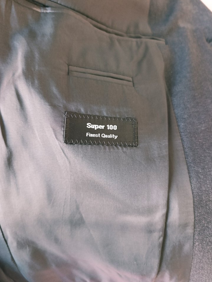 Hugo Boss Super 100 Saf Yün Klasik Ceket L — görsel 8/12