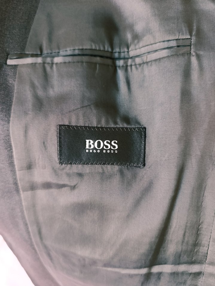 Hugo Boss Super 100 Saf Yün Klasik Ceket L — görsel 9/12