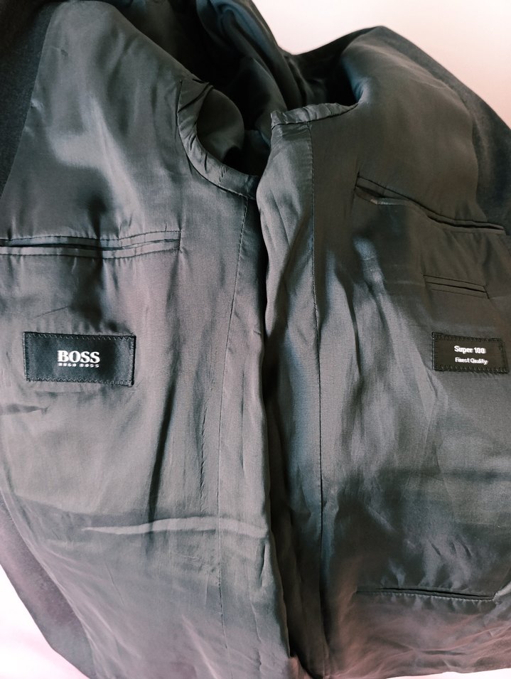Hugo Boss Super 100 Saf Yün Klasik Ceket L — görsel 7/12