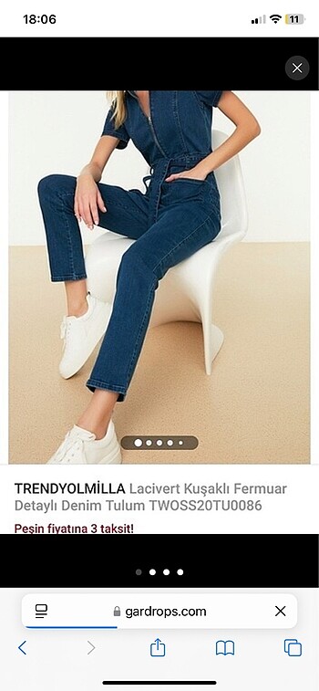 Trendyol milla kot tulum