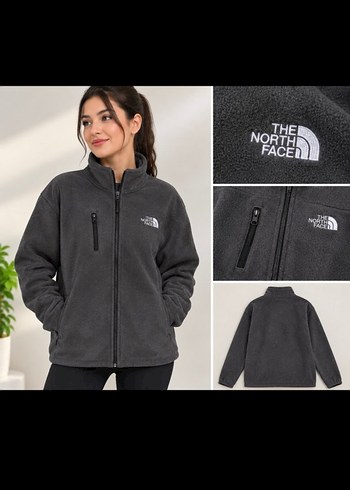Koton The North Face Gri Polar Ceket