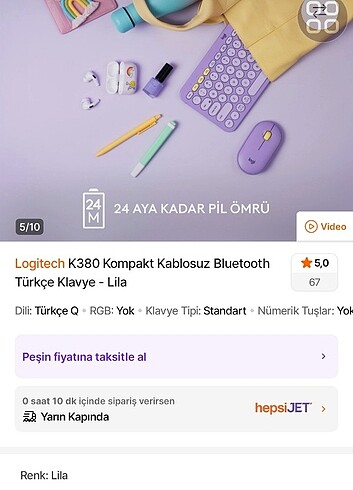 Logitech Logi-Klavye K380