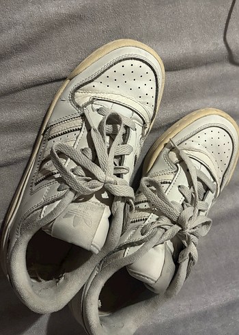 Adidas Beyaz Deri Sneaker