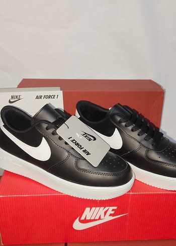 Nike İthal Belgeli Nike Air Force Siyah Spor Ayakkabi