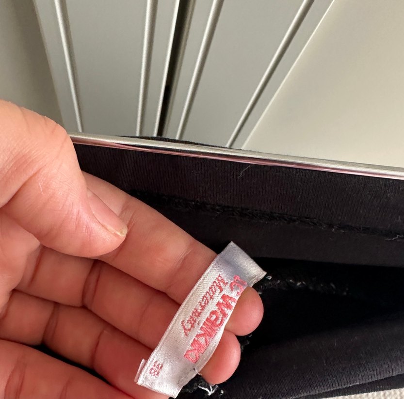 Siyah Hamile Kot Pantolon - Görsel 3