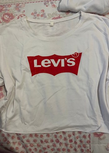 Levis Levi S Beyaz Baskili Tisort