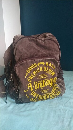 Old Cotton Cargo Sırt Çantası Vintage