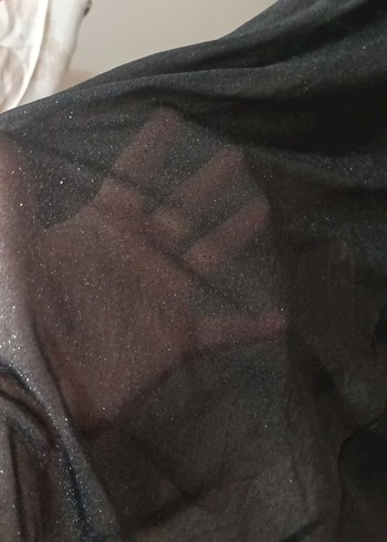 siyah tesettür abiye - Görsel 5