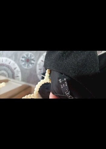 siyah tesettür abiye - Görsel 7