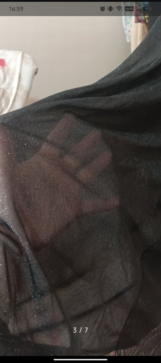 siyah tesettür abiye - Görsel 5