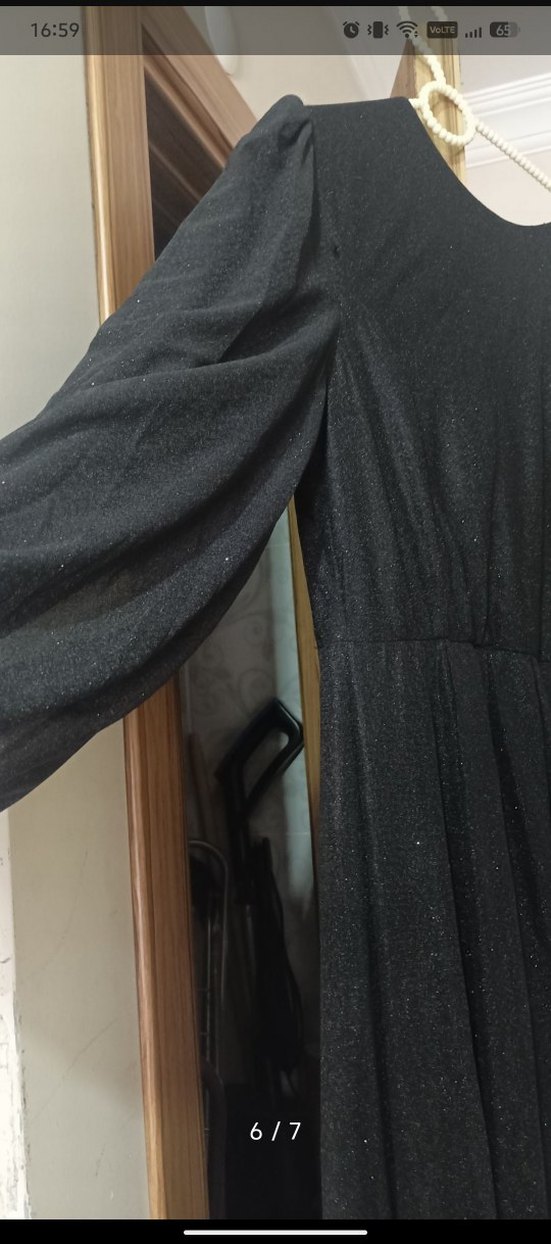 siyah tesettür abiye - Görsel 2