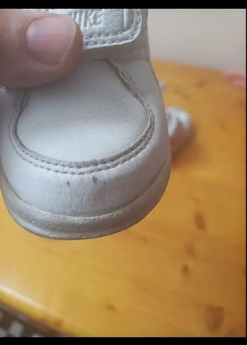 Kız Çocuk Beyaz Sneaker Velcro - Görsel 3