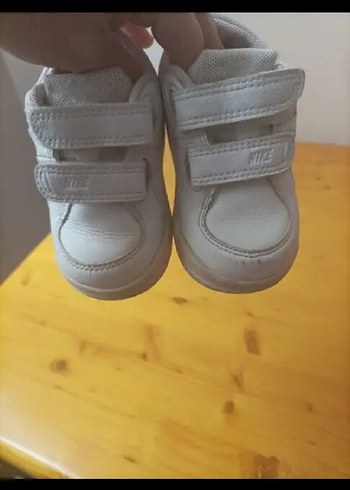 Kız Çocuk Beyaz Sneaker Velcro - Görsel 5