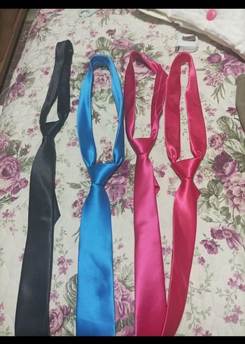 Erkek Çok Renkli Kravat Seti - Görsel 3