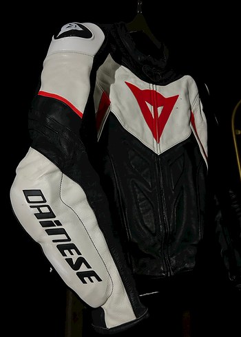 Orjinal Dainese Deri Motosiklet Ceketi - Görsel 3