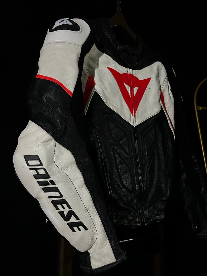 Orjinal Dainese Deri Motosiklet Ceketi - Görsel 3