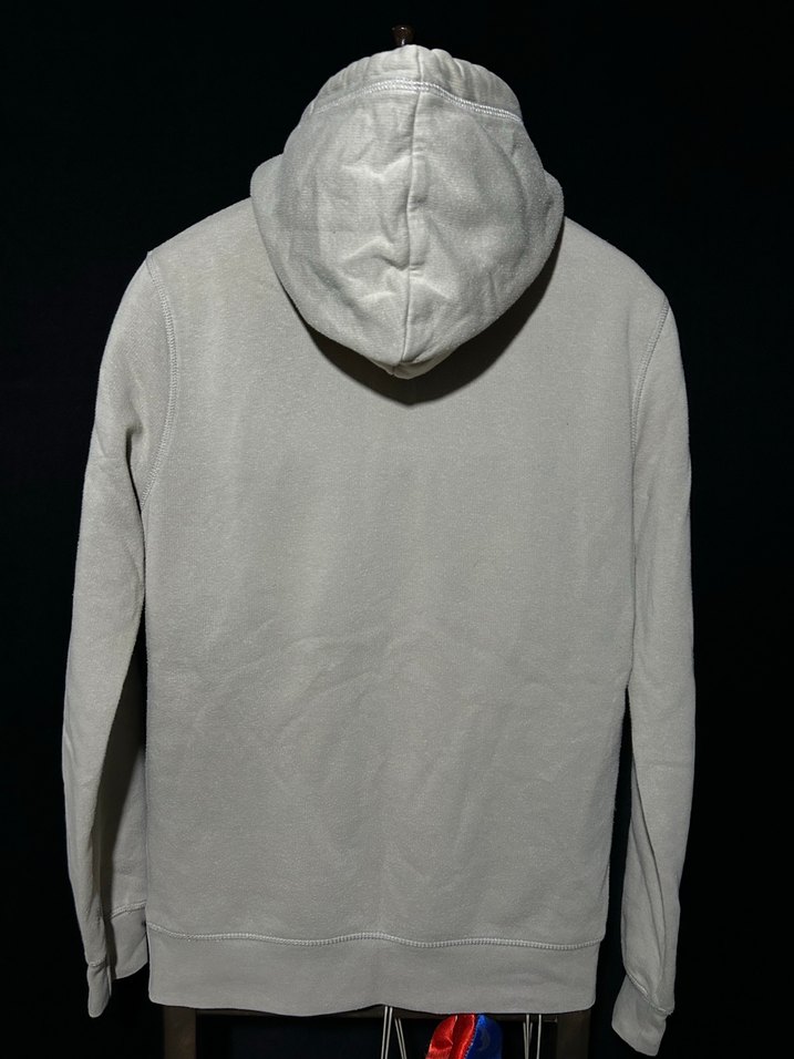 Gri Kapüşonlu Sweatshirt - Görsel 4