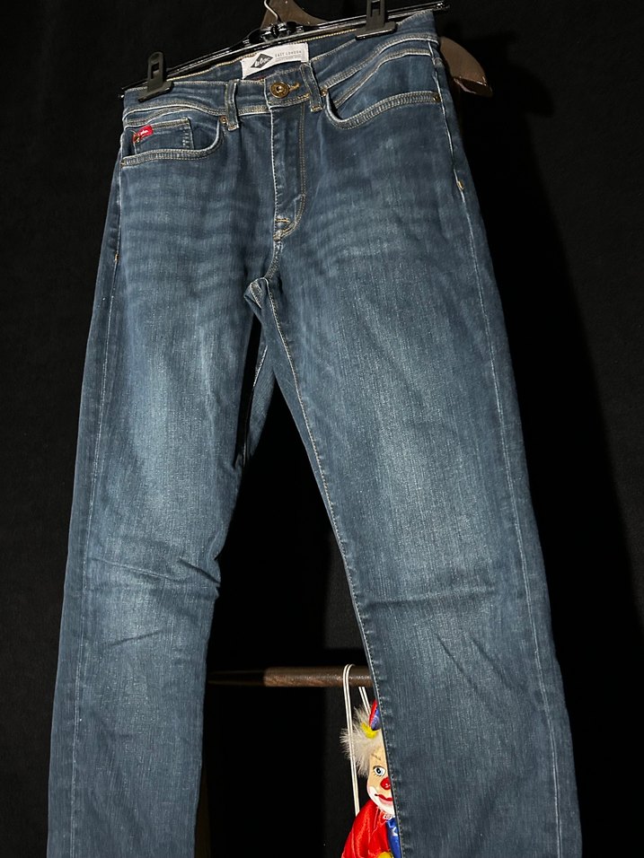 Lacivert Slim Fit Denim Pantolon - Görsel 3