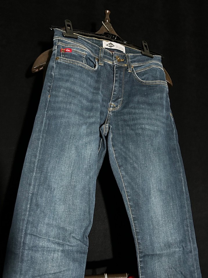 Lacivert Slim Fit Denim Pantolon - Görsel 4