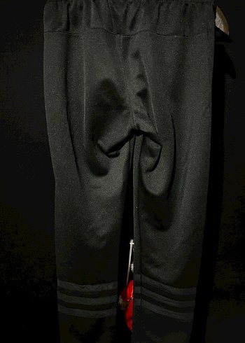 Adidas Siyah Fermuarlı Spor Eşofman Altı - Görsel 6