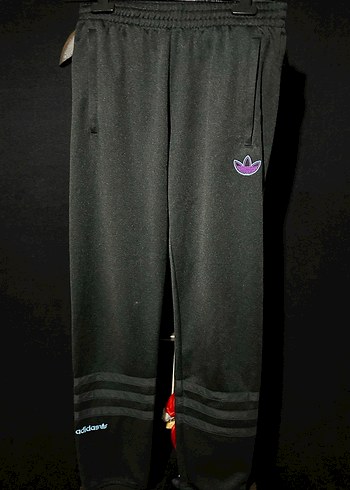 Adidas Siyah Fermuarlı Spor Eşofman Altı - Görsel 2