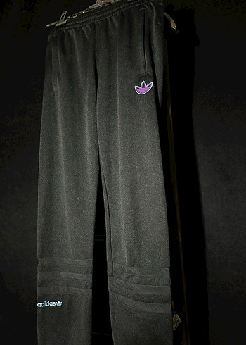 Adidas Siyah Fermuarlı Spor Eşofman Altı - Görsel 3