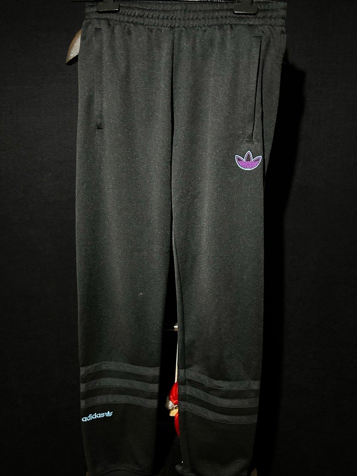 Adidas Siyah Fermuarlı Spor Eşofman Altı - Görsel 2