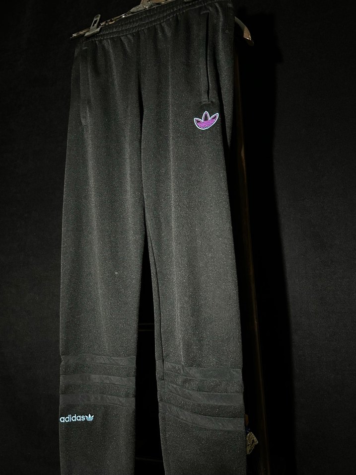 Adidas Siyah Fermuarlı Spor Eşofman Altı - Görsel 3