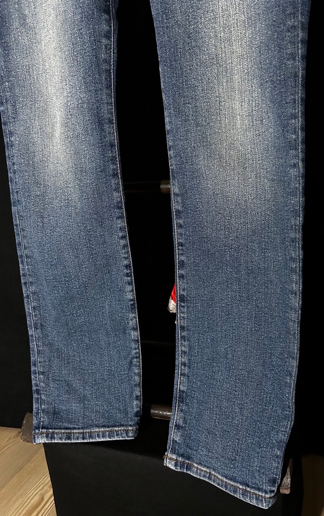 Mavi Dar Kesim Denim Jean - Görsel 4