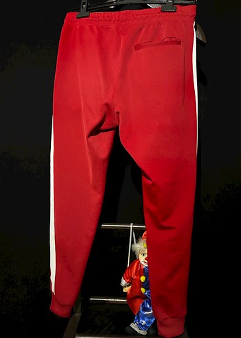 Erkek Kırmızı Eşofman Altı - Görsel 5