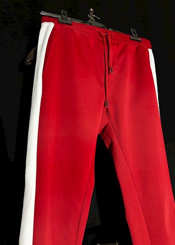 Erkek Kırmızı Eşofman Altı - Görsel 4