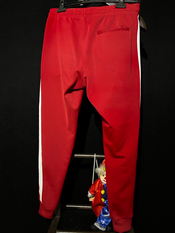 Erkek Kırmızı Eşofman Altı - Görsel 5