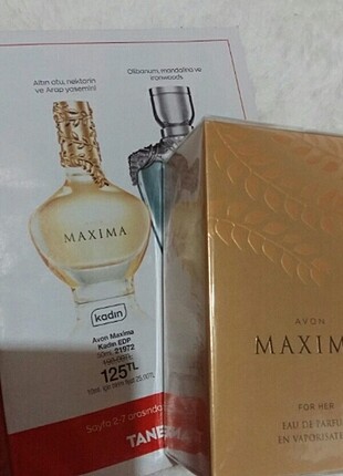 Avon maxima kadın parfümü 
