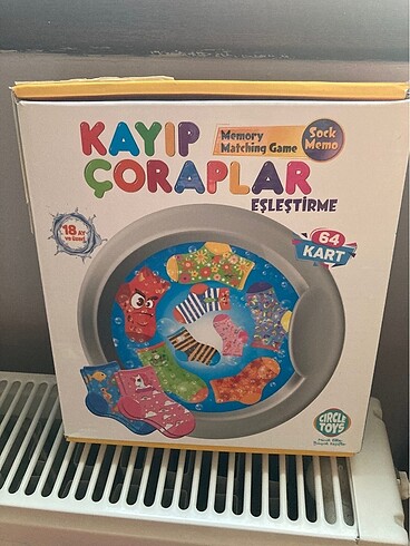Kayıp çoraplar eşleştirme oyunu