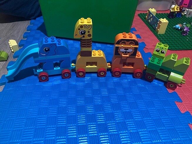 Lego duplo ilk hayvan yapım parçalarım