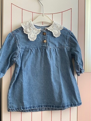 Zara kız bebek elbise