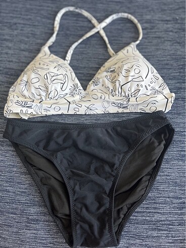 38 Beden beyaz Renk Penti Beyaz Bikini