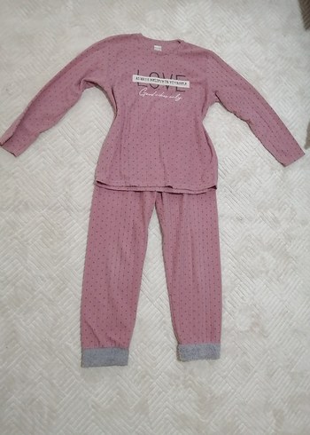 Pembe Kadın Pijama Takımı - Görsel 2