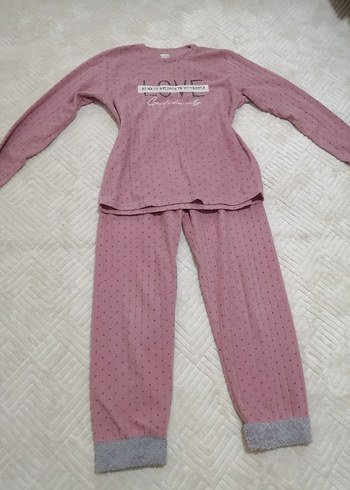 Pembe Kadın Pijama Takımı - Görsel 4