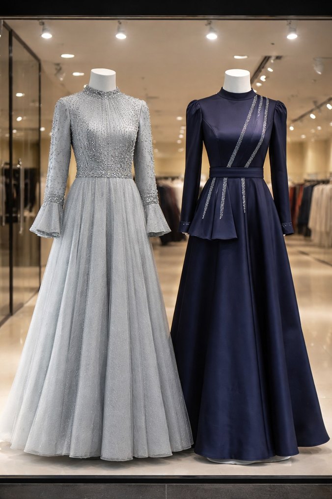 Tesettür abiye - Görsel 3