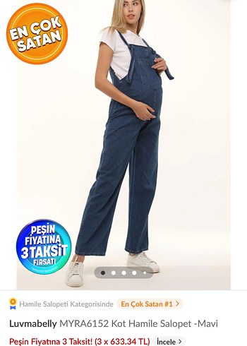 Hamile salopet - Görsel 2